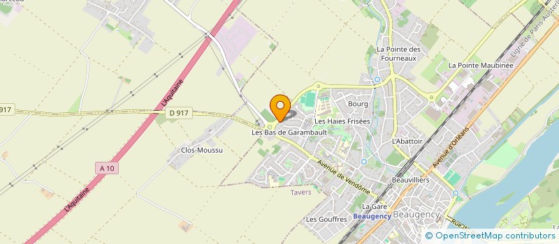 localisation de l'entreprise KRAV MAGA BEAUGENCY à BEAUGENCY