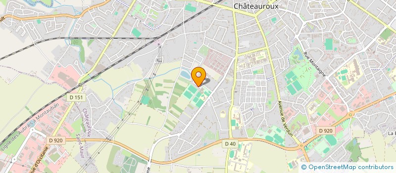 localisation de l'entreprise KRAV MAGA CHATEAUROUX  CHATEAUROUX