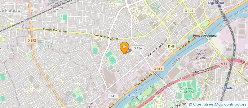 localisation de l'entreprise KRAV-MAGA ECOLE ARGENTEUIL - KMEA  ARGENTEUIL