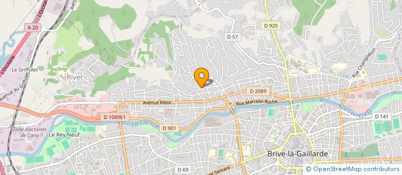 localisation de l'entreprise KRAV MAGA EVOLUTION 19  NOAILLES