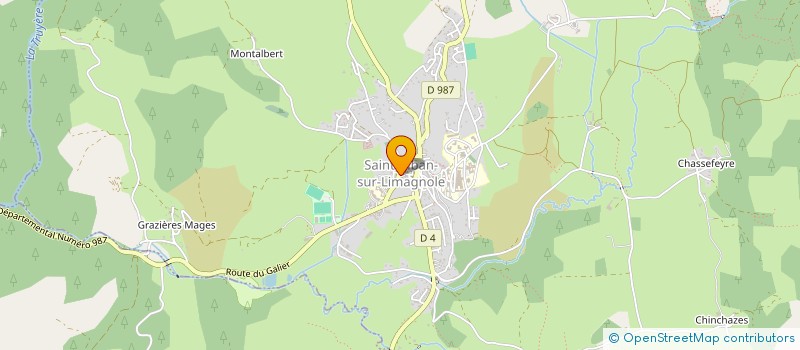 localisation de l'entreprise KRAV MAGA GLOBAL NORD LOZERE  SAINT-ALBAN-SUR-LIMAGNOLE