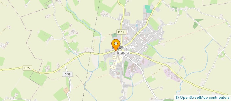 localisation de l'entreprise KRAV MAGA  JC  72  MAROLLES-LES-BRAULTS