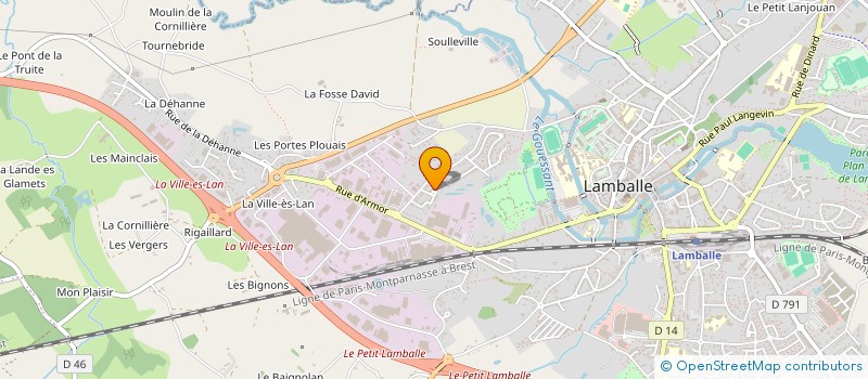 localisation de l'entreprise KRAV MAGA LAMBALLE (KML) à LAMBALLE-ARMOR