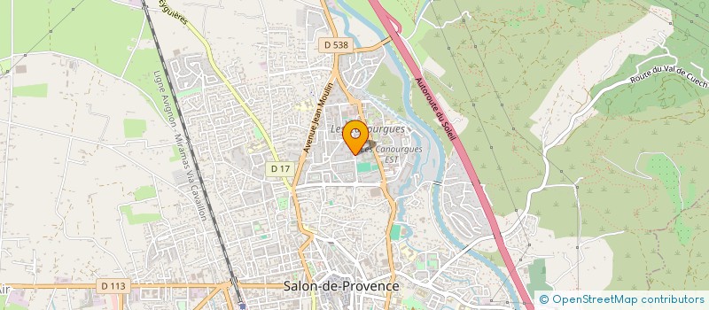 localisation de l'entreprise KRAV MAGA LANCON 13 KML 13 à SALON-DE-PROVENCE