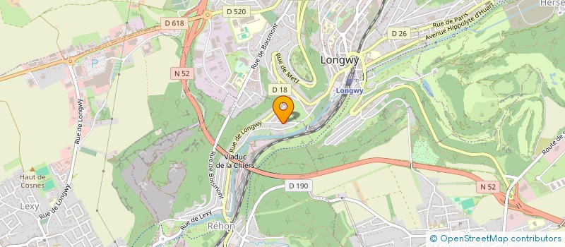 localisation de l'entreprise KRAV MAGA MEURTHE ET MOSELLE  REHON