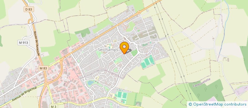 localisation de l'entreprise KRAV MAGA NANCY  SEICHAMPS