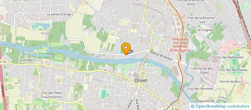 localisation de l'entreprise KRAV MAGA OLIVET 45 à OLIVET