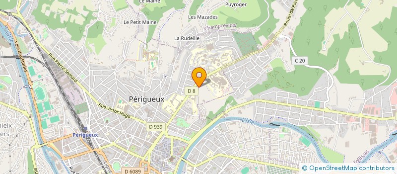 localisation de l'entreprise KRAV MAGA PERIGUEUX  PERIGUEUX