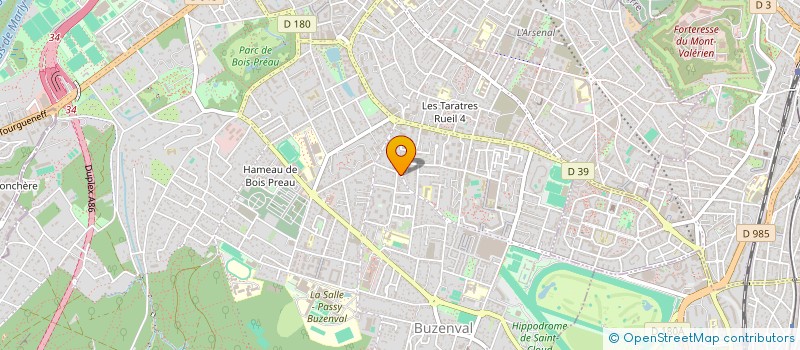 localisation de l'entreprise KRAV MAGA RUEIL-MALMAISON à RUEIL-MALMAISON