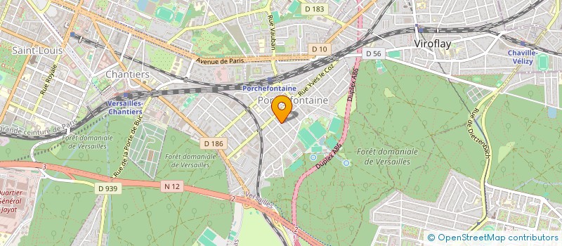 localisation de l'entreprise KRAV MAGA SELF DEFENSE LE CHESNAY à VERSAILLES