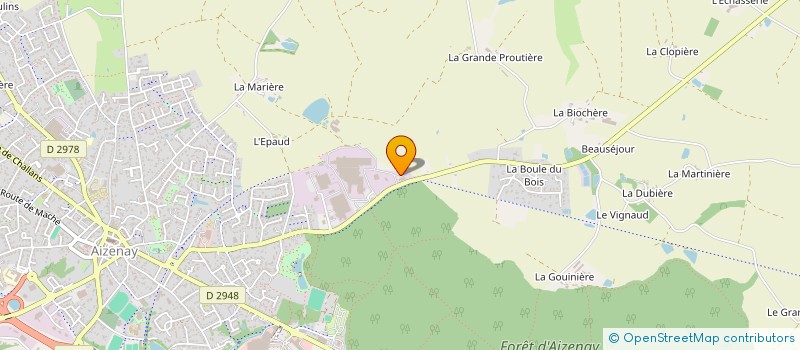 localisation de l'entreprise KRAV MAGA VENDEE à VENANSAULT