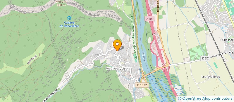 localisation de l'entreprise KRAV MAGA VEUREY-VOROIZE  VEUREY-VOROIZE