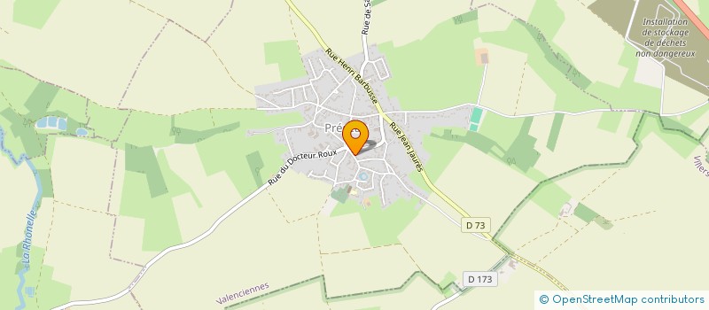 localisation de l'entreprise KRAWICE à PRESEAU