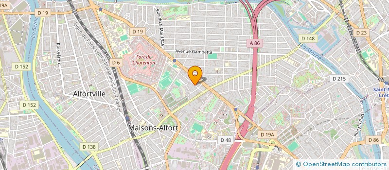 localisation de l'entreprise KRAZITAK à MAISONS-ALFORT