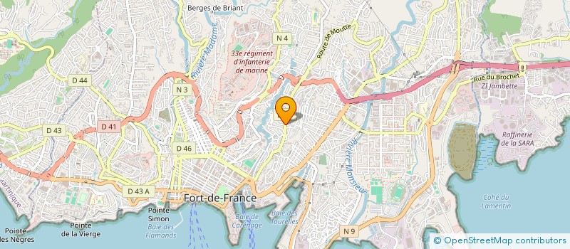 localisation de l'entreprise KRAZY KARS  FORT-DE-FRANCE