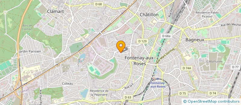 localisation de l'entreprise KRB à FONTENAY-AUX-ROSES