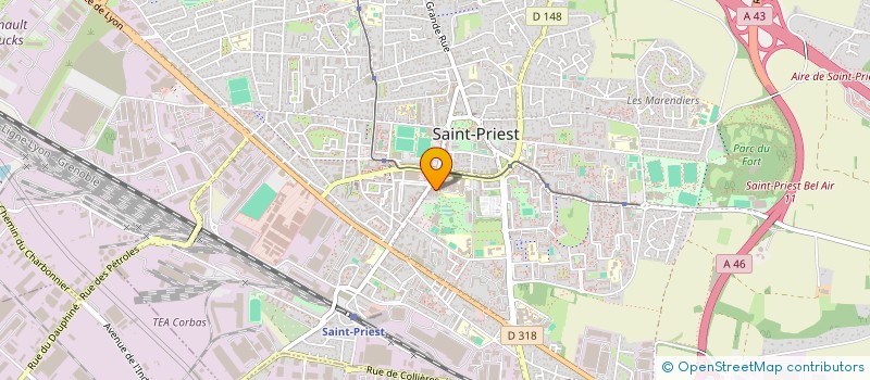 localisation de l'entreprise KRB FOOD SAS  SAINT-PRIEST