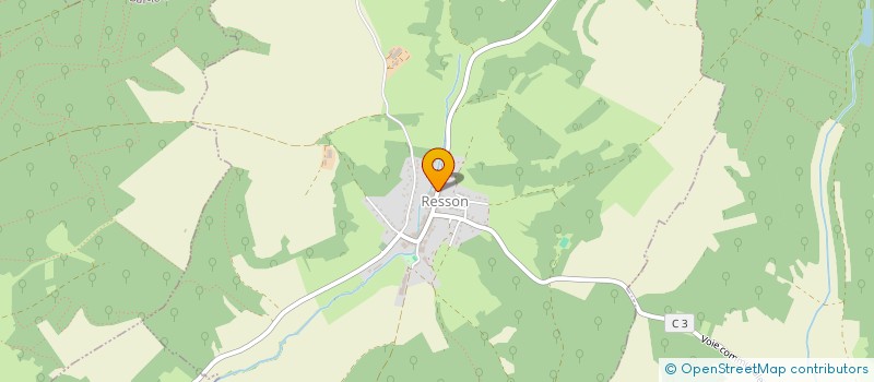 localisation de l'entreprise KRC SPORT à RESSON
