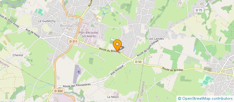 localisation de l'entreprise KRCI INVESTISSEMENTS  BRINDAS