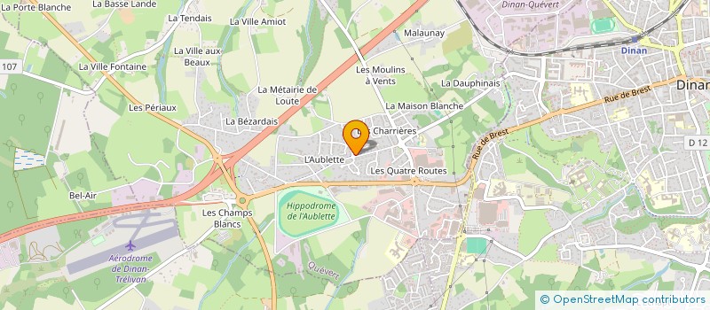 localisation de l'entreprise KRCOMM  QUEVERT