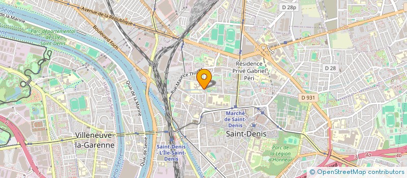 localisation de l'entreprise KRD à SAINT-DENIS