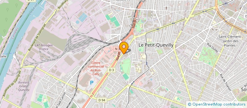 localisation de l'entreprise KRDNZ  LE PETIT-QUEVILLY