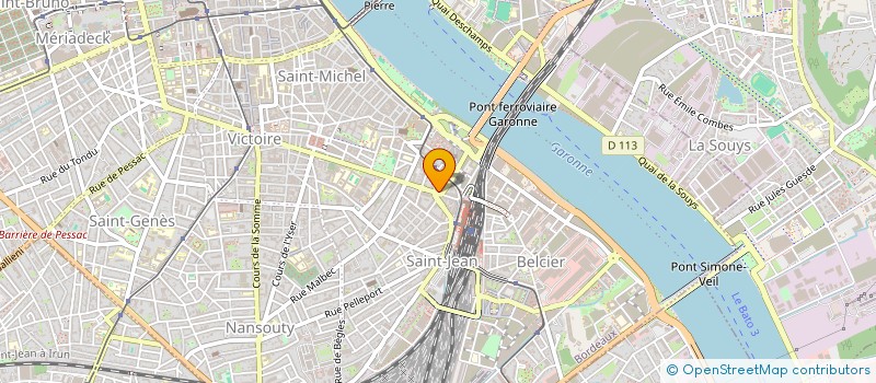 localisation de l'entreprise KRE KE WE  BORDEAUX