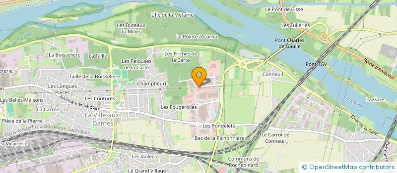 localisation de l'entreprise KREA  LA VILLE-AUX-DAMES