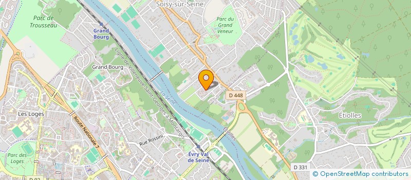 localisation de l'entreprise KREA & CO à SOISY-SUR-SEINE