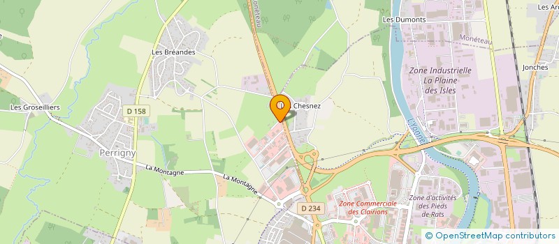 localisation de l'entreprise KREA LAURENT SUINOT à PERRIGNY