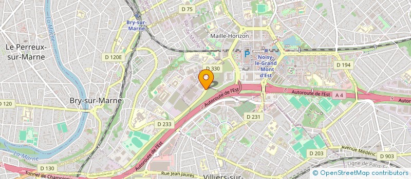localisation de l'entreprise KREA PARIS à VILLIERS-SUR-MARNE
