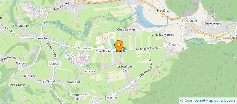 localisation de l'entreprise KREA PROPRETE  LA TOUR