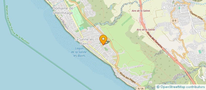 localisation de l'entreprise KREA TERRE  SAINT-PAUL