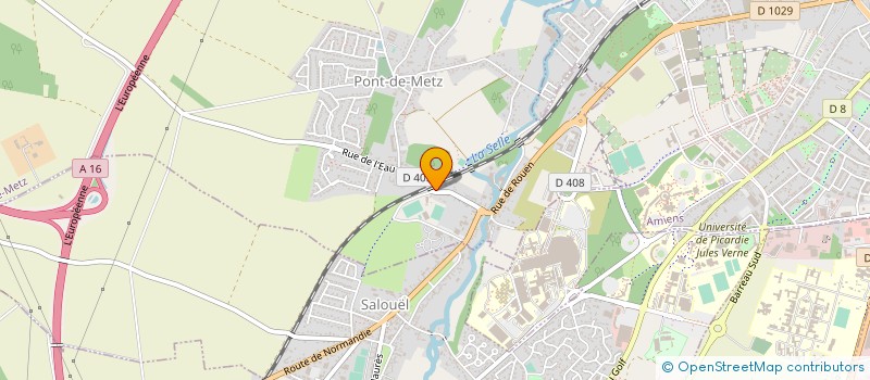 localisation de l'entreprise KREABOIS  PONT-DE-METZ