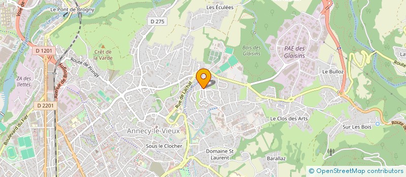 localisation de l'entreprise KREAMICO à ANNECY