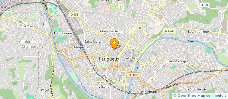 localisation de l'entreprise KREANATURE  PERIGUEUX