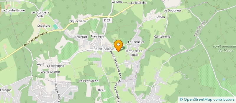 localisation de l'entreprise KREAPIXEL NETWORK à SAINT-SAUVEUR