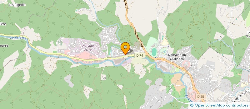 localisation de l'entreprise KREART ECOCONSTRUCTIONS  BERRE-LES-ALPES