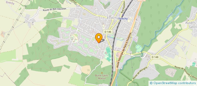 localisation de l'entreprise KREART EVENTS à ETRECHY