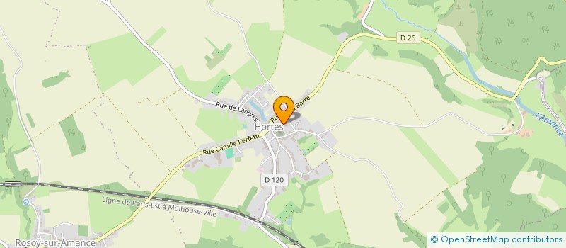 localisation de l'entreprise KREASOFT à HAUTE-AMANCE