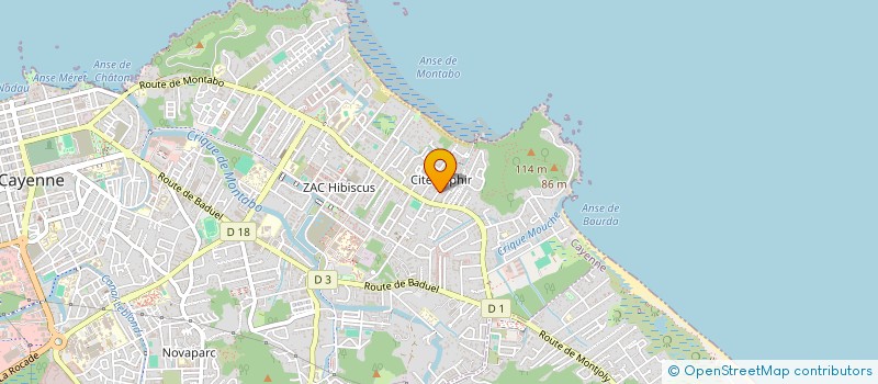 localisation de l'entreprise KREASYON KE TRADISYON LANMIZIK LAGWIAN  CAYENNE