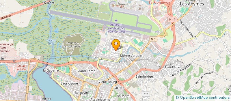 localisation de l'entreprise KREASYONS  LES ABYMES