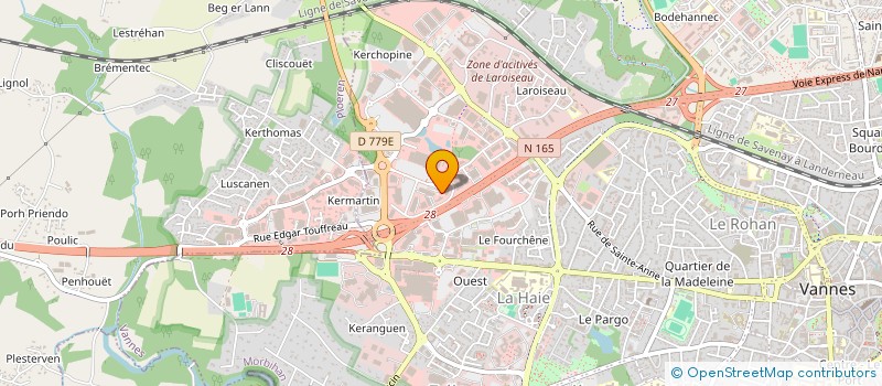 localisation de l'entreprise KREATIC'HOME à VANNES