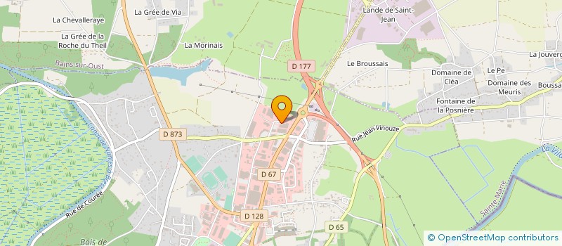 localisation de l'entreprise KREATIC'REDON à REDON