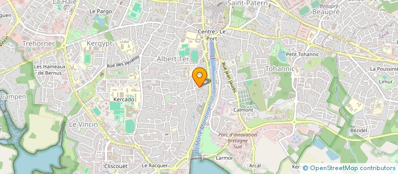 localisation de l'entreprise KREATIM à VANNES