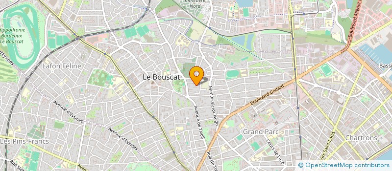 localisation de l'entreprise KREBS CONSEIL & ORGANISATION  LE BOUSCAT