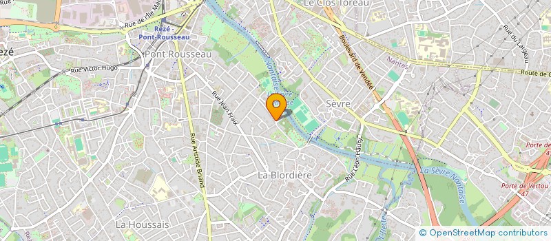 localisation de l'entreprise KREDEN  REZE