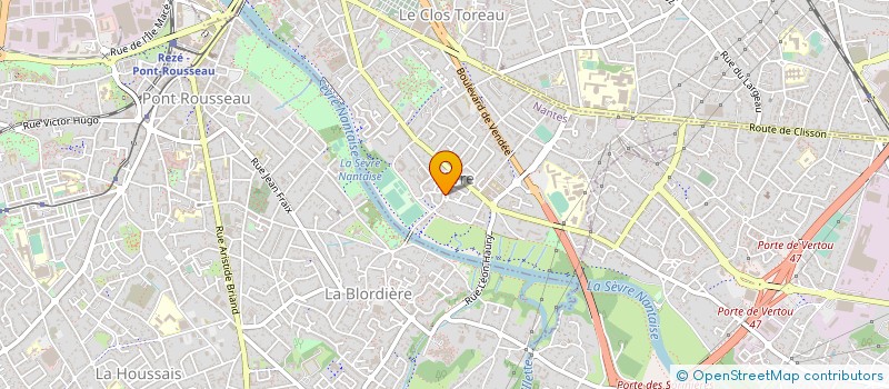 localisation de l'entreprise KREDENN GELTIEK TRADITION CELTE à NANTES
