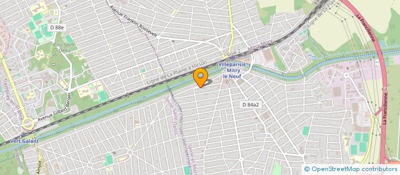 localisation de l'entreprise KREEZTAL  ECQUEVILLY