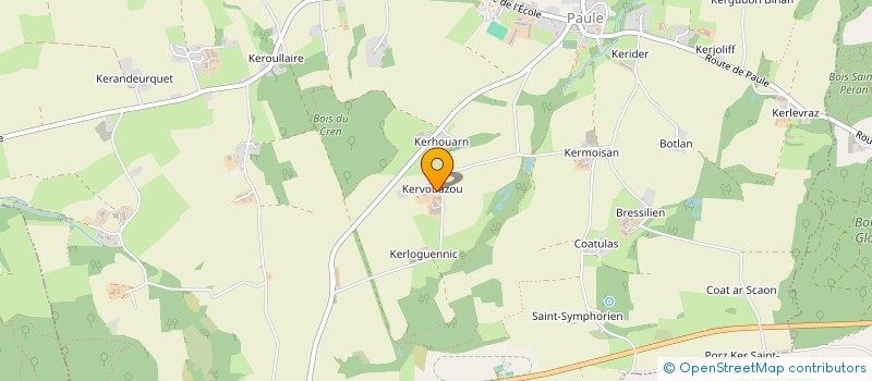 localisation de l'entreprise KREIZ ARMOR SERVICES  PAULE